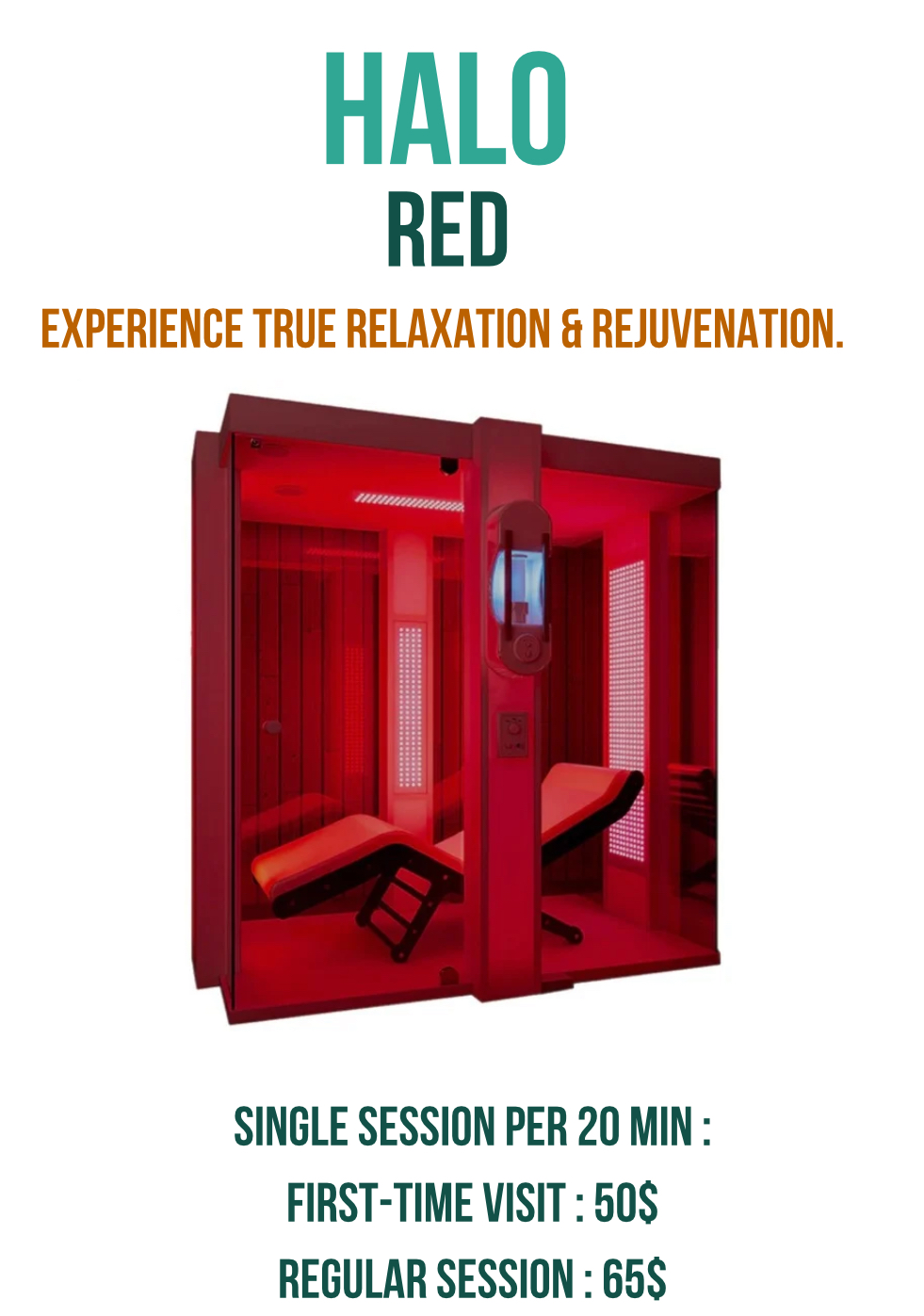 Red light wellness equipment